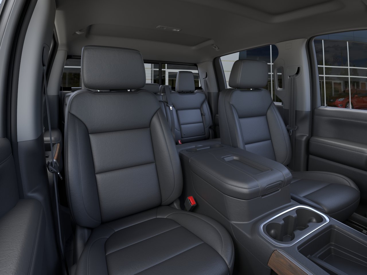 Used 2021 SUMMIT WHITE GMC SLT image 45