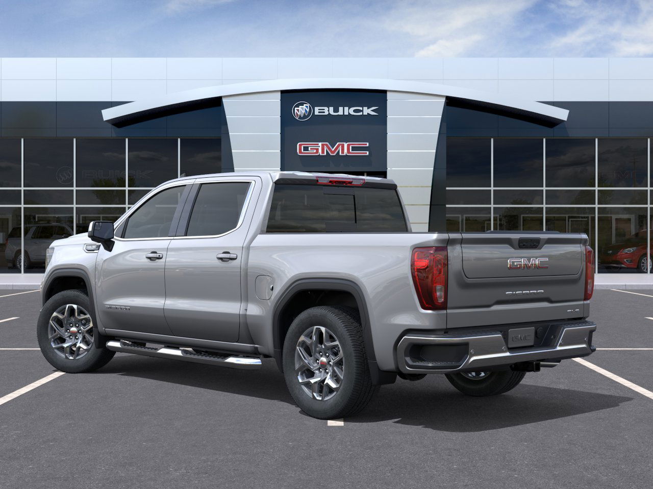 New 2026 Sterling Metallic GMC SLE image 35
