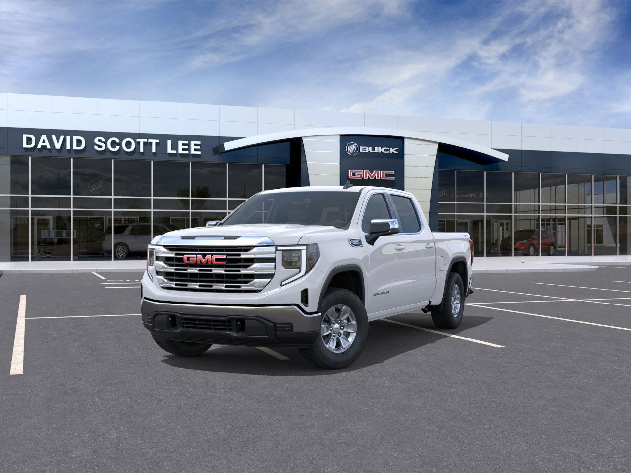 New 2026 Summit White GMC SLE image 8