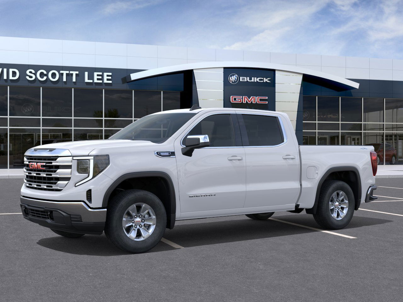 New 2026 Summit White GMC SLE image 2