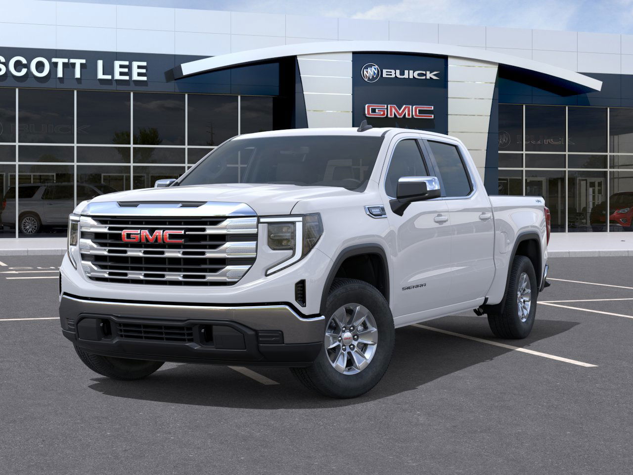 New 2026 Summit White GMC SLE image 6