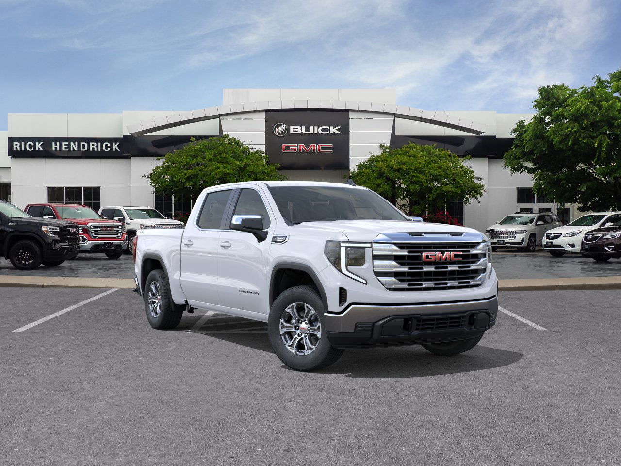 New 2026 Summit White GMC SLE image 27