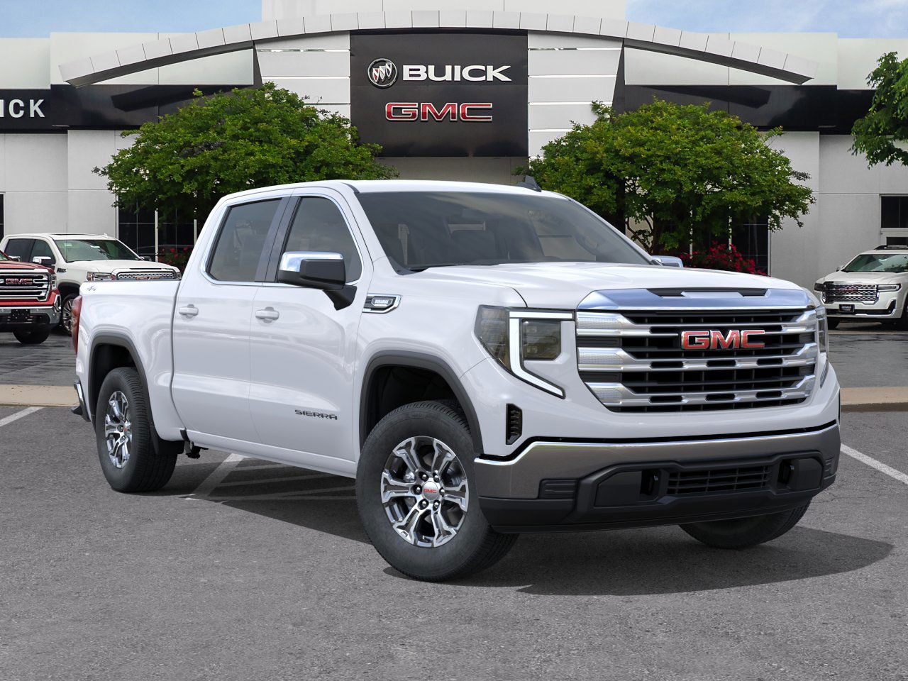 New 2026 Summit White GMC SLE image 33