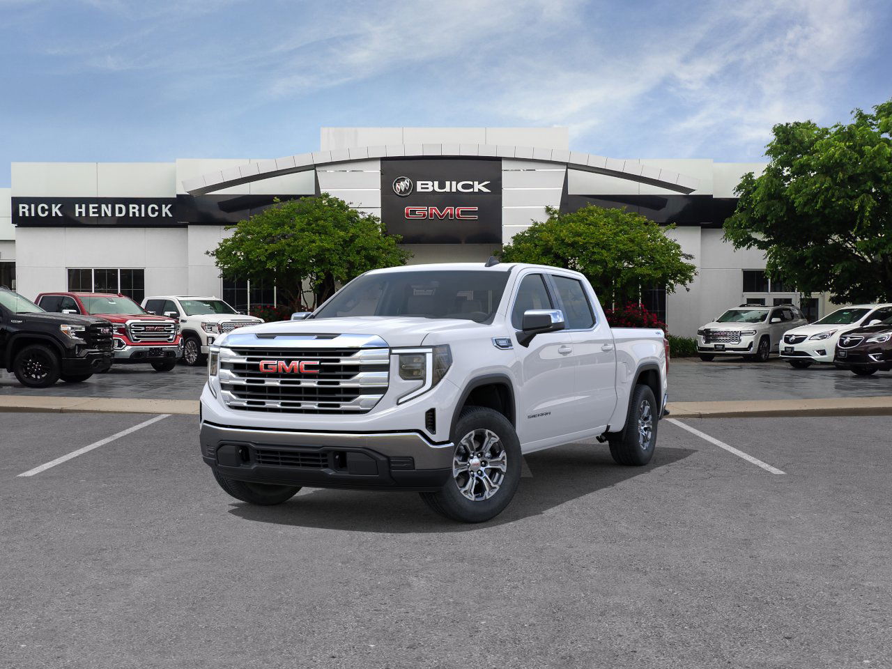 New 2026 Summit White GMC SLE image 34