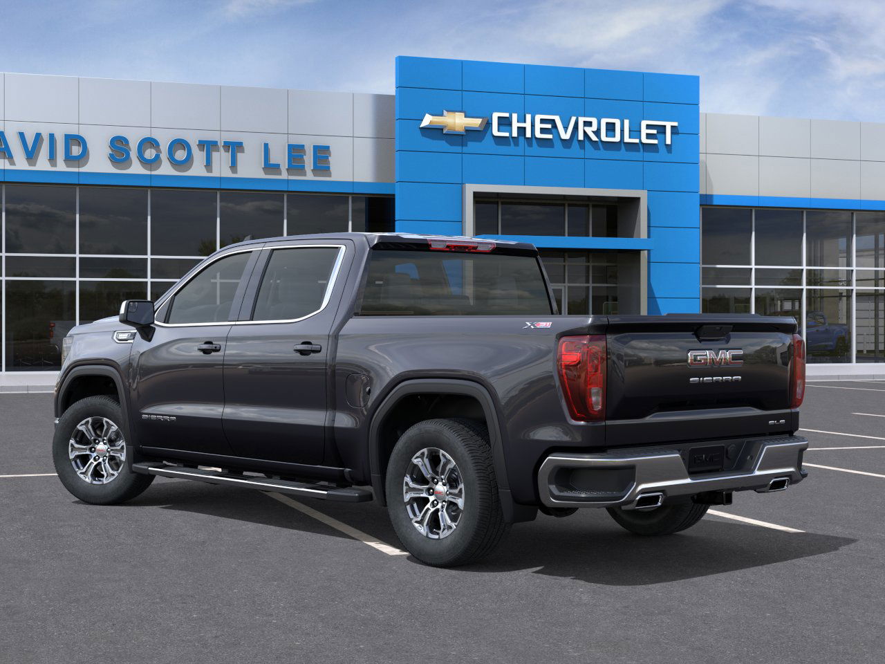 New 2026 Titanium Rush Metallic GMC SLE image 3