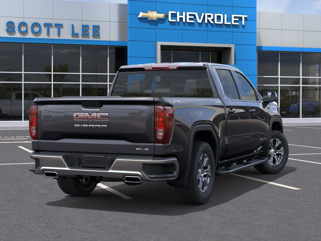 New 2026 Titanium Rush Metallic GMC SLE image 4