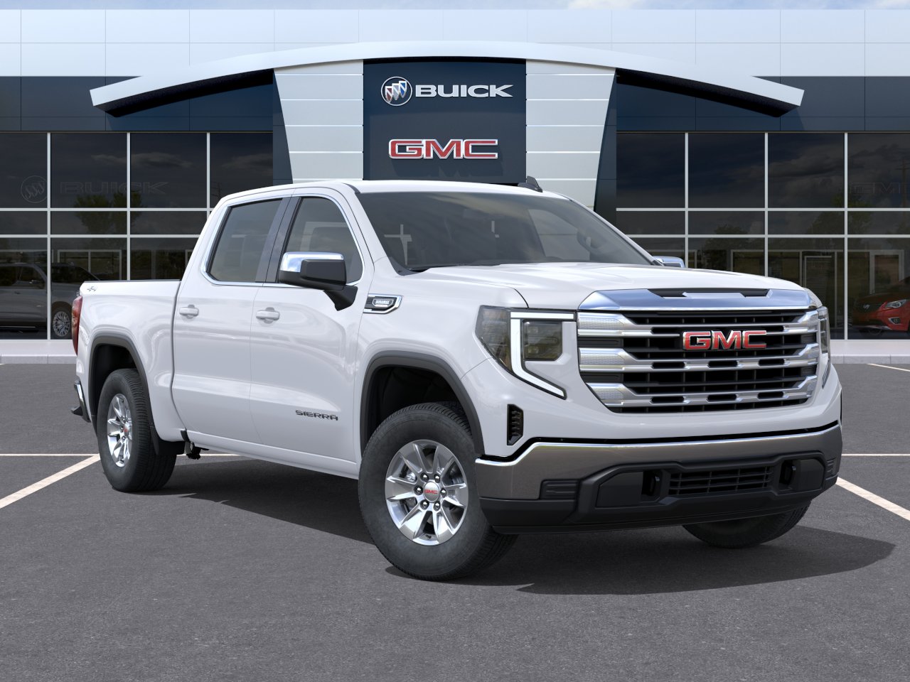 New 2026 Summit White GMC SLE image 7