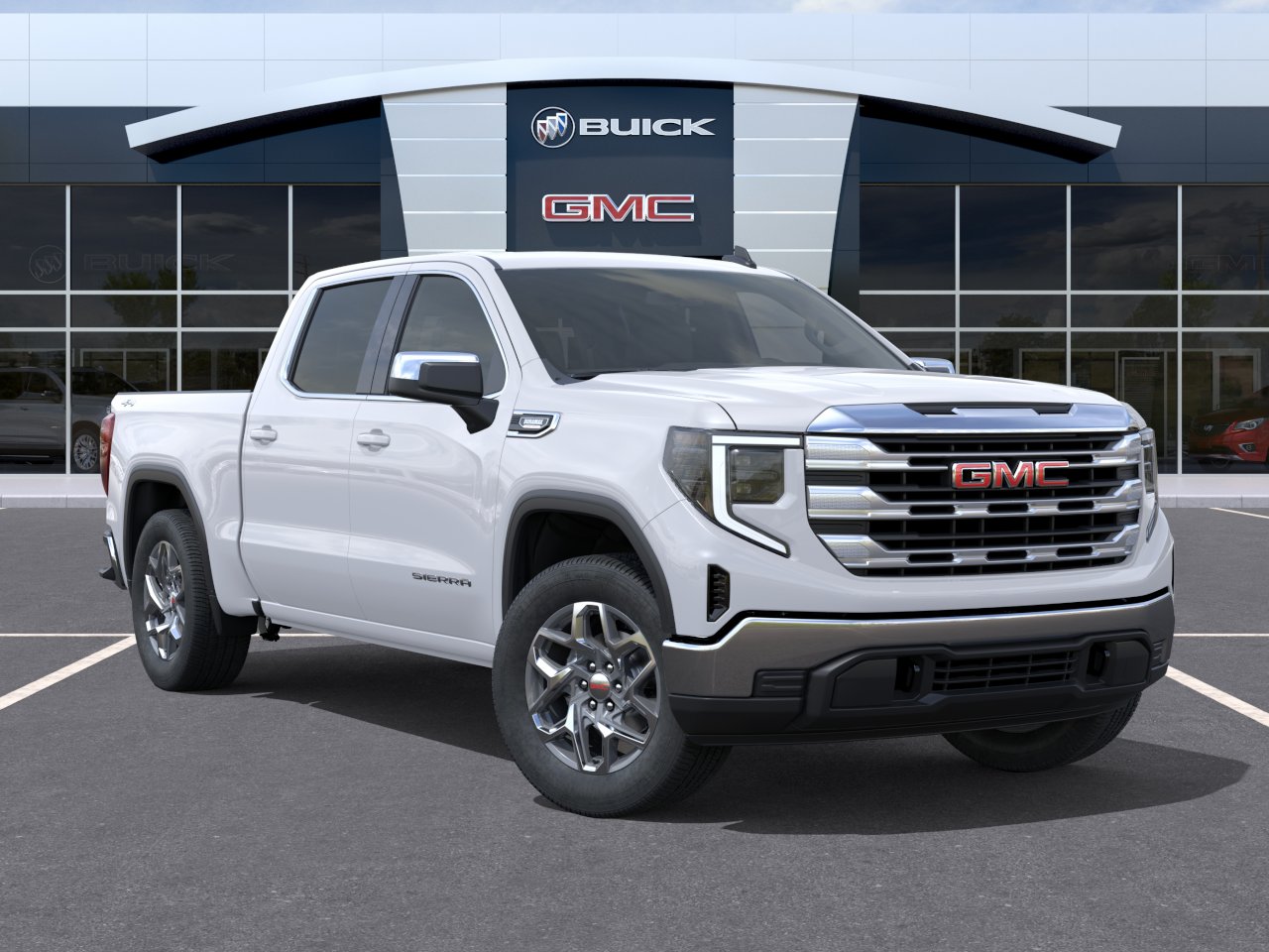 New 2026 Summit White GMC SLE image 33