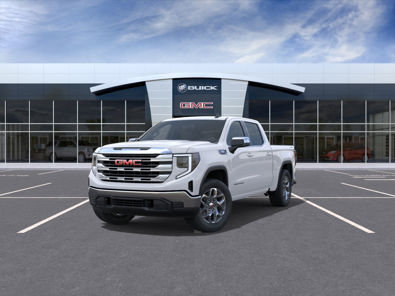 New 2026 Summit White GMC SLE image 34