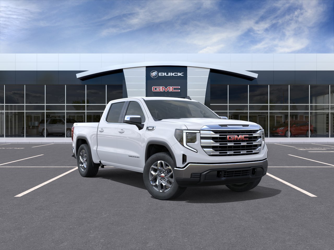New 2026 Summit White GMC SLE image 27