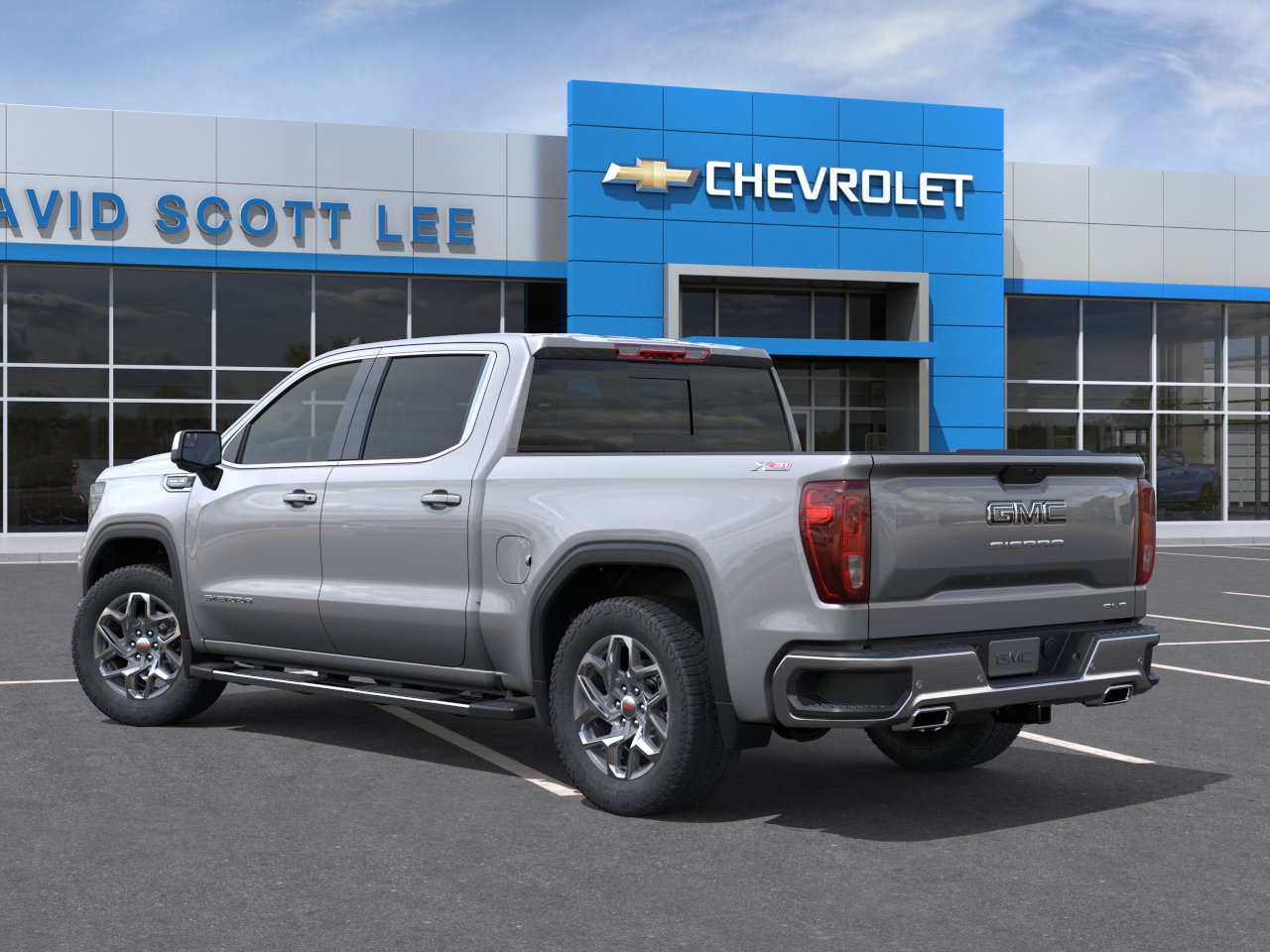 New 2026 Sterling Metallic GMC SLE image 3