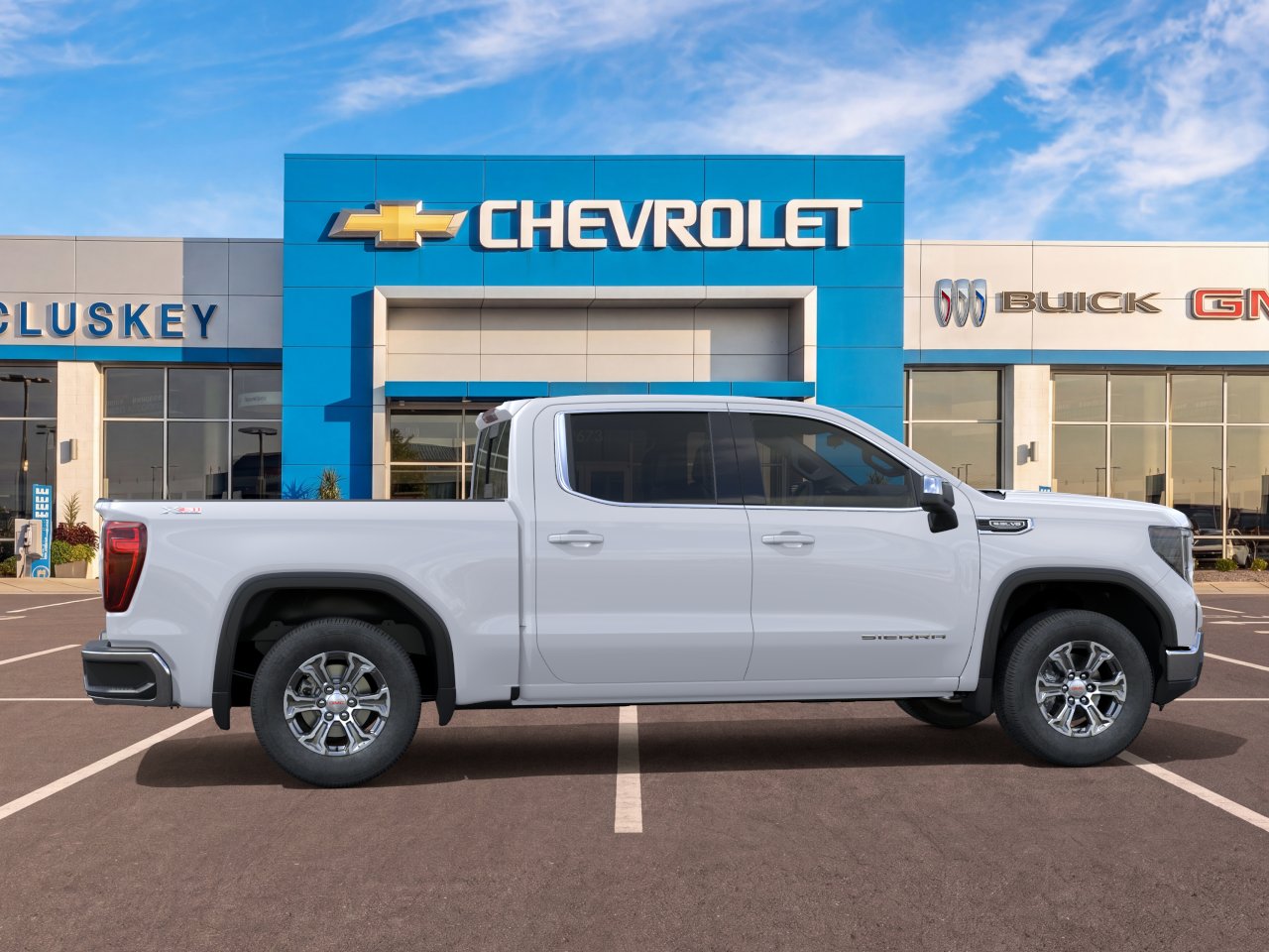 New 2026 Summit White GMC SLE image 29