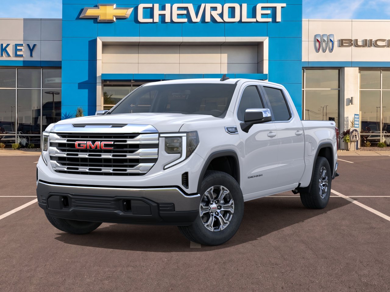 New 2026 Summit White GMC SLE image 30