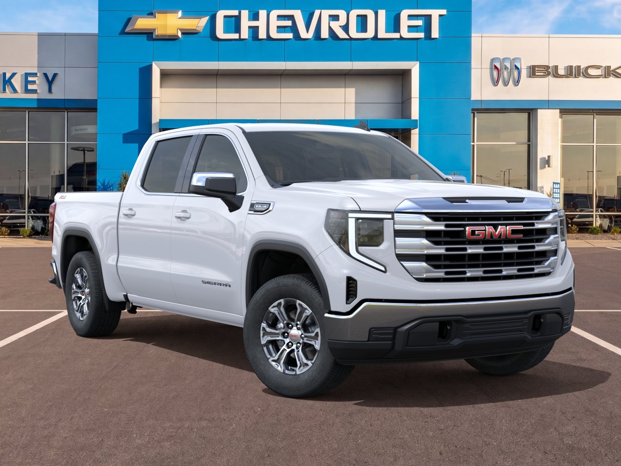 New 2026 Summit White GMC SLE image 31