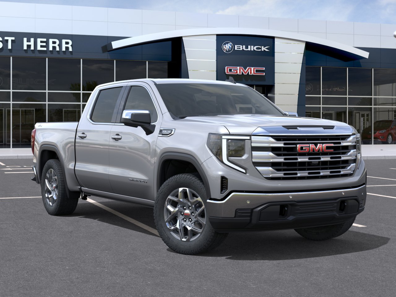 New 2026 Sterling Metallic GMC SLE image 55