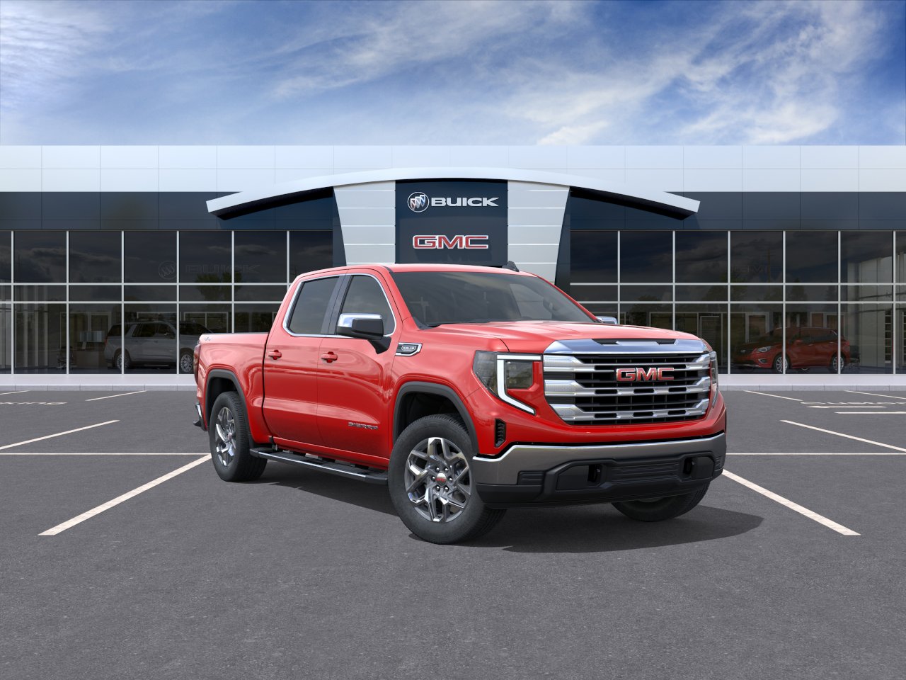 New 2026 Cardinal Red GMC SLE image 25