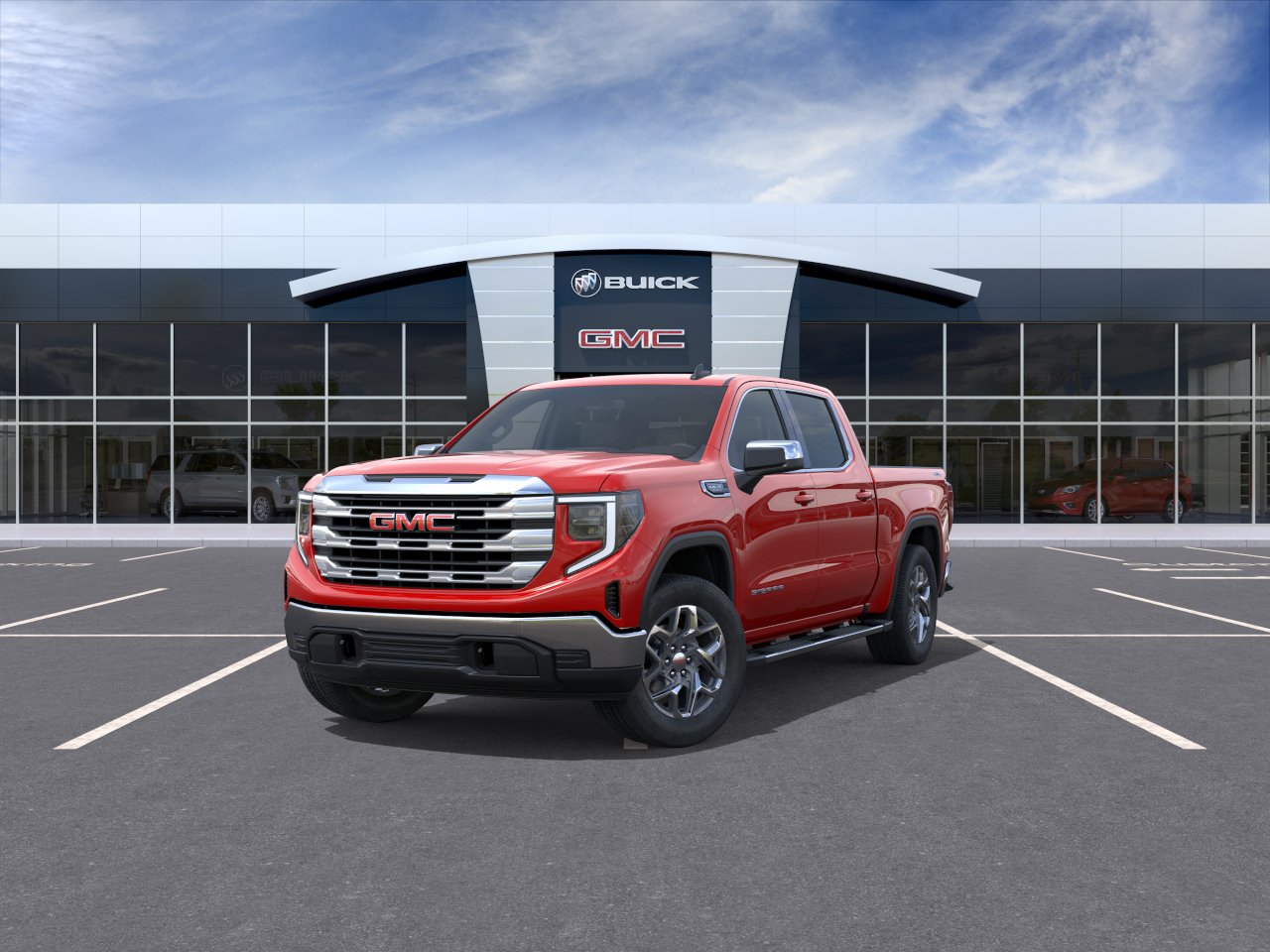 New 2026 Cardinal Red GMC SLE image 32