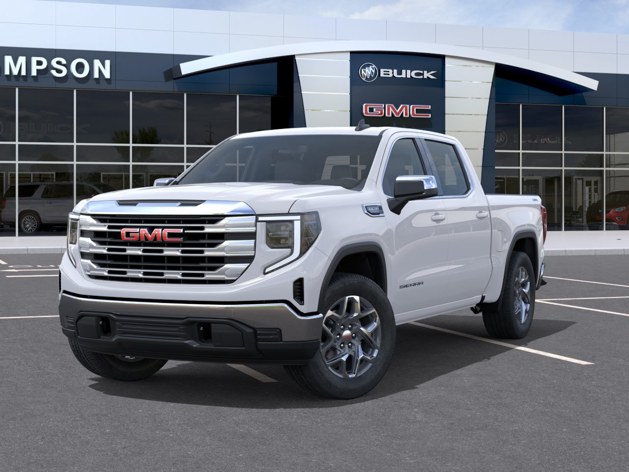 New 2026 Summit White GMC SLE image 30