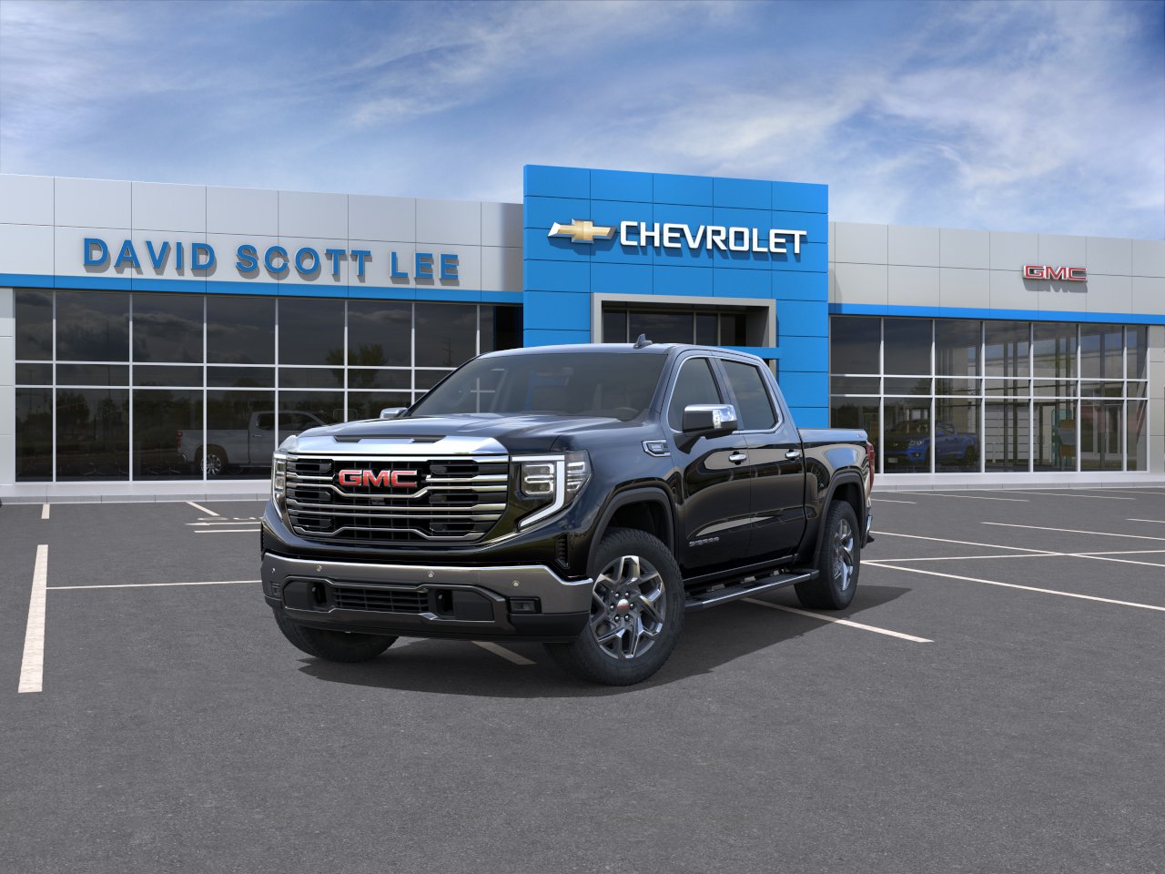 New 2026 Onyx Black GMC SLT image 8