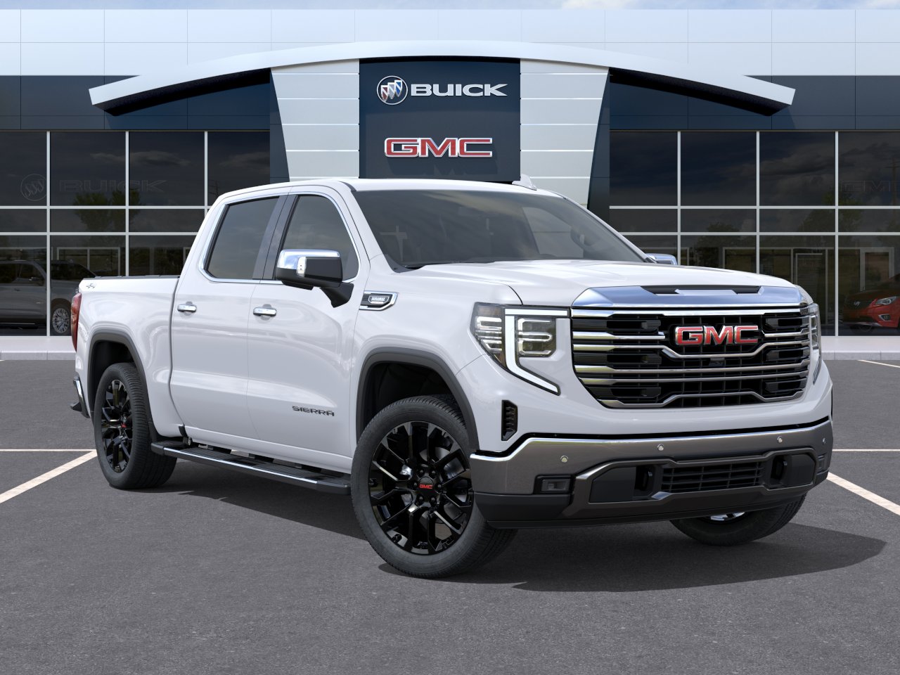 New 2026 Summit White GMC SLT image 7