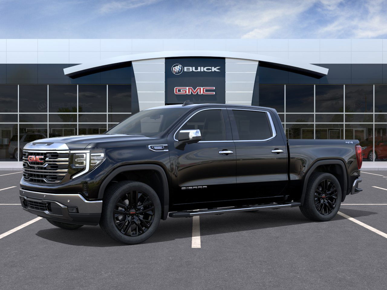 New 2026 Onyx Black GMC SLT image 34