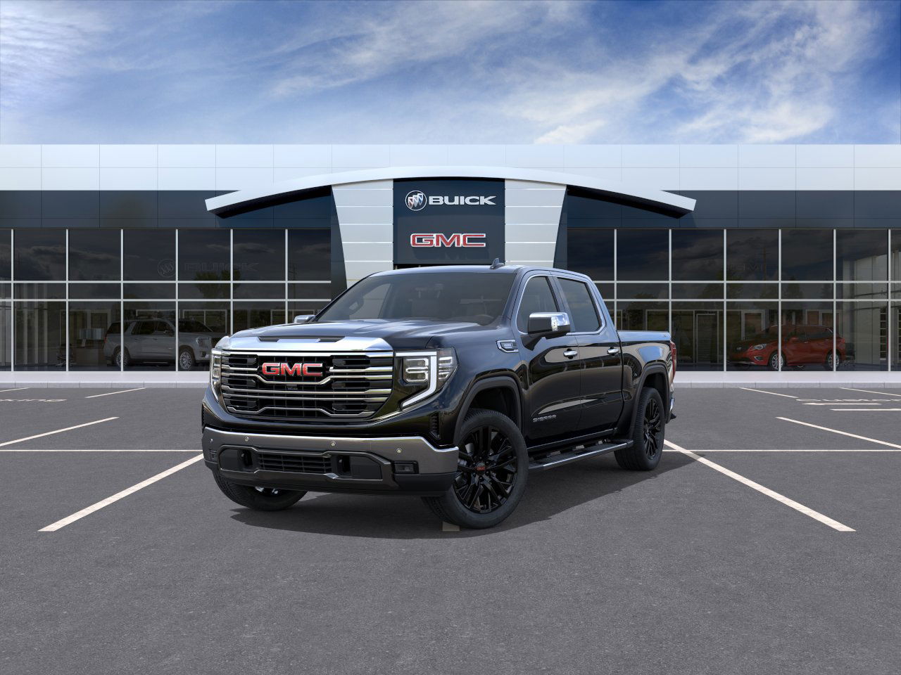 New 2026 Onyx Black GMC SLT image 40