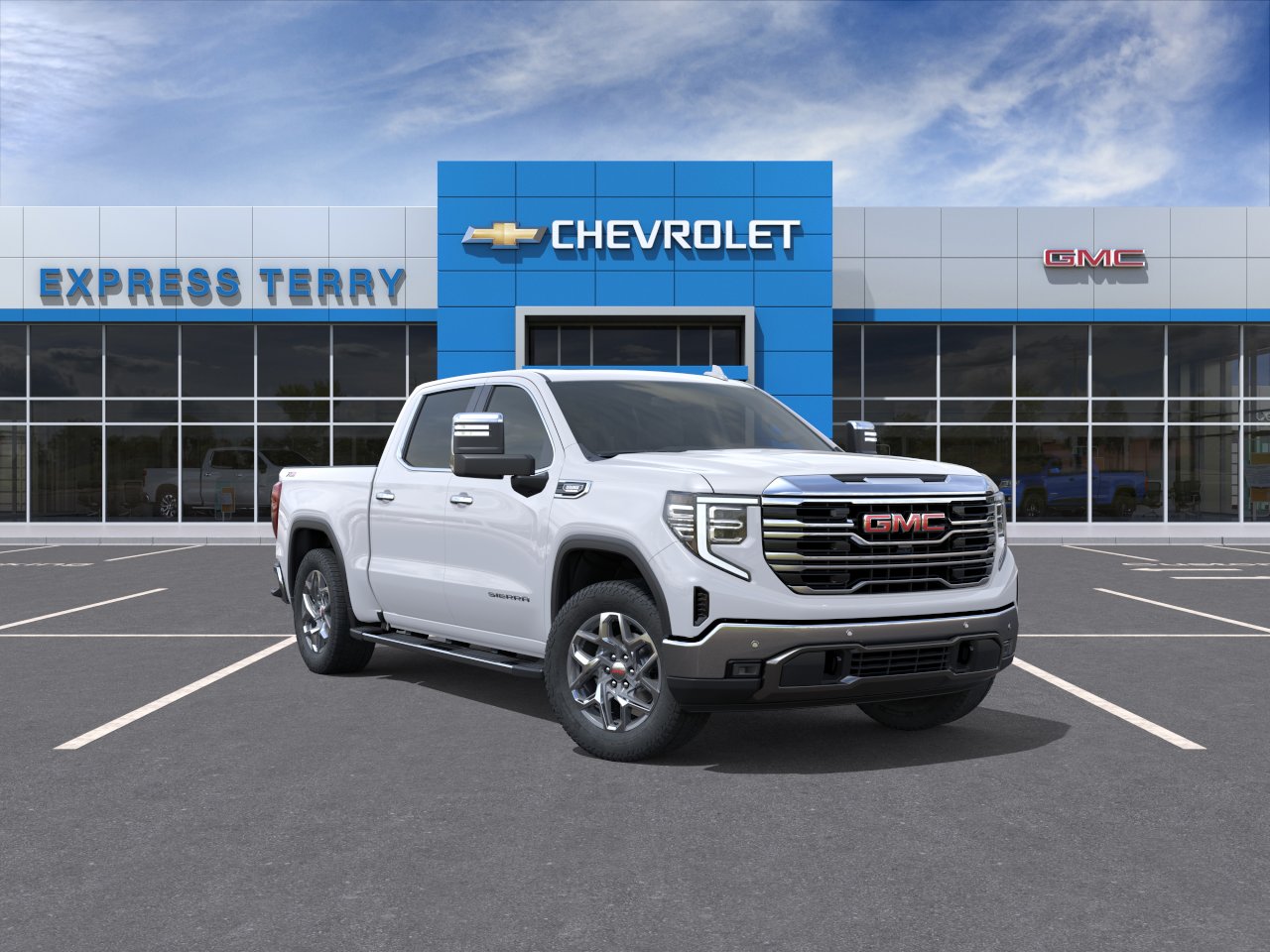 New 2026 Summit White GMC SLT image 43