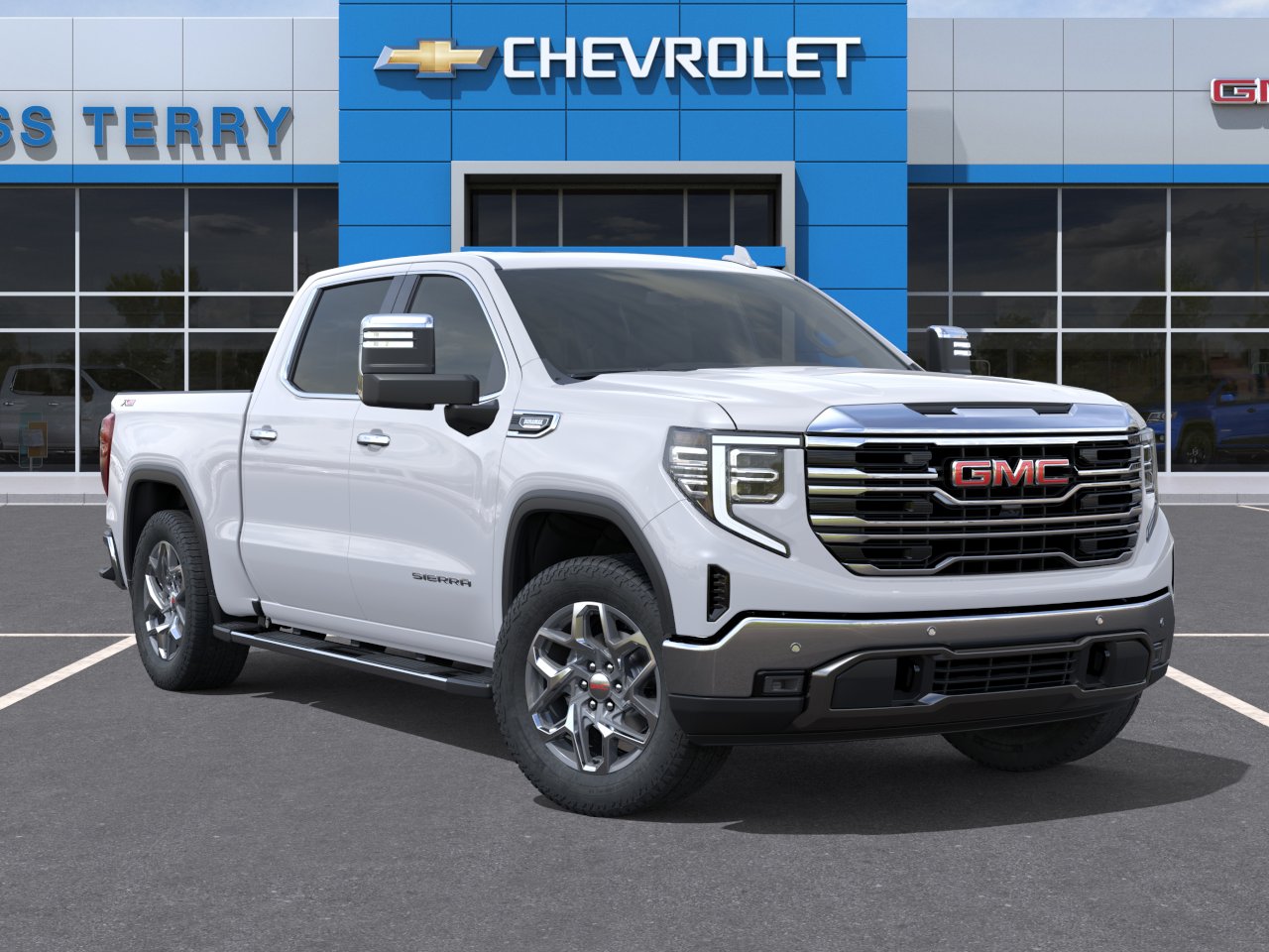 New 2026 Summit White GMC SLT image 49