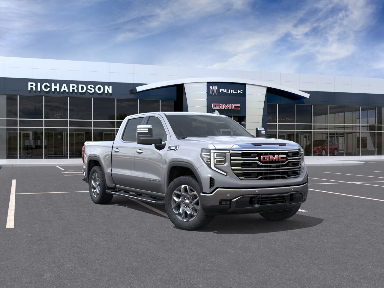 New 2026 Sterling Metallic GMC SLT image 25