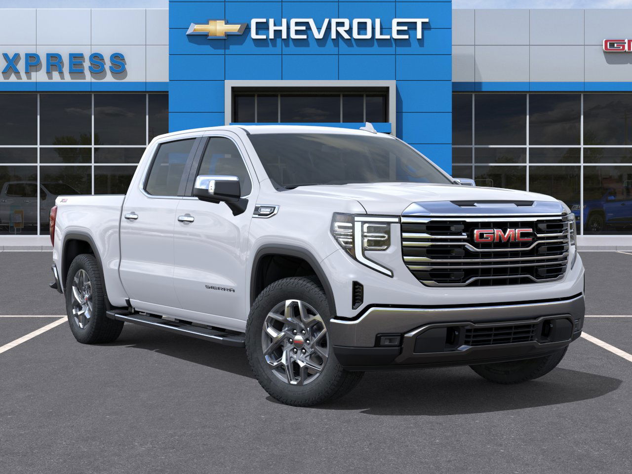 New 2026 Summit White GMC SLT image 47