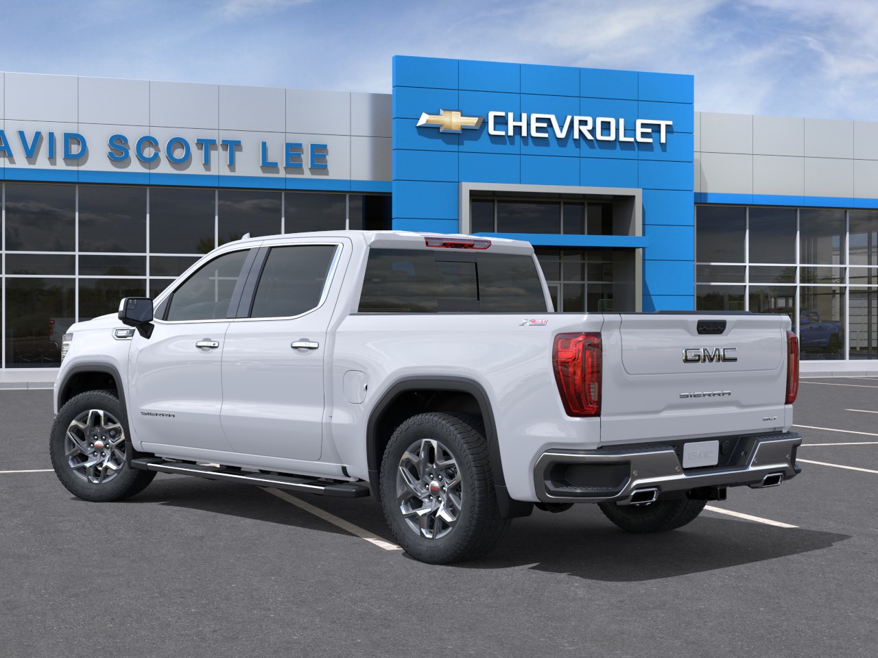 New 2026 Summit White GMC SLT image 3