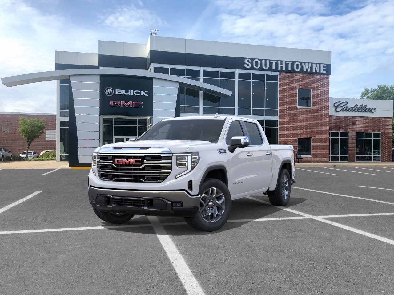 New 2026 Summit White GMC SLT image 32