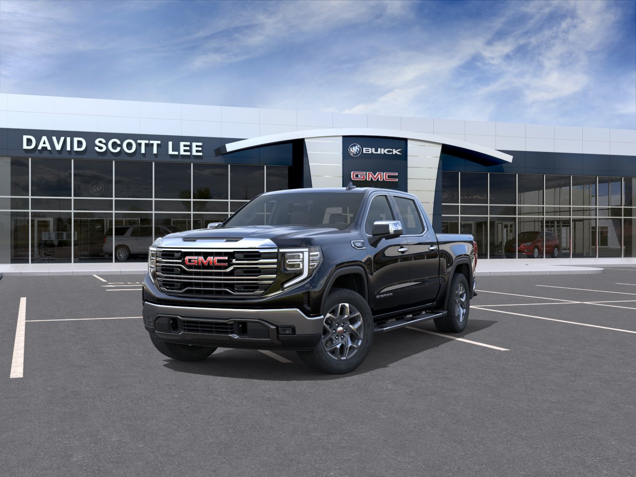 New 2026 Onyx Black GMC SLT image 8