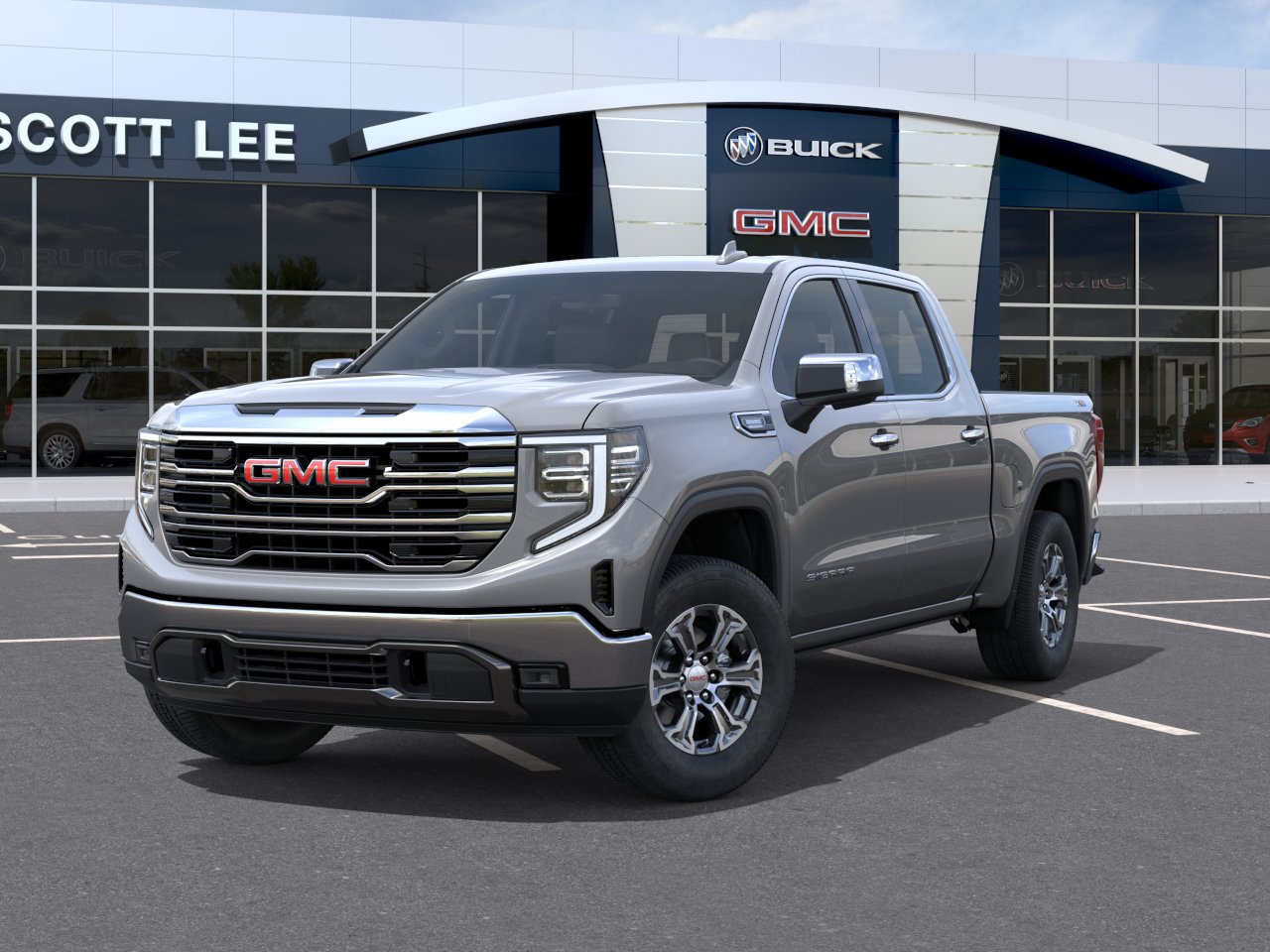 New 2026 Sterling Metallic GMC SLT image 6