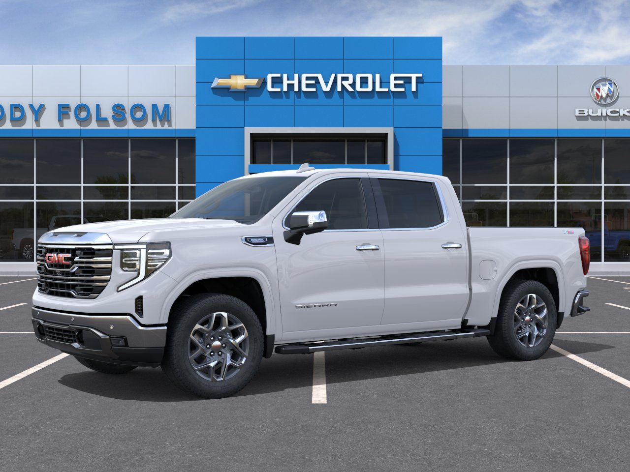 New 2026 Summit White GMC SLT image 19