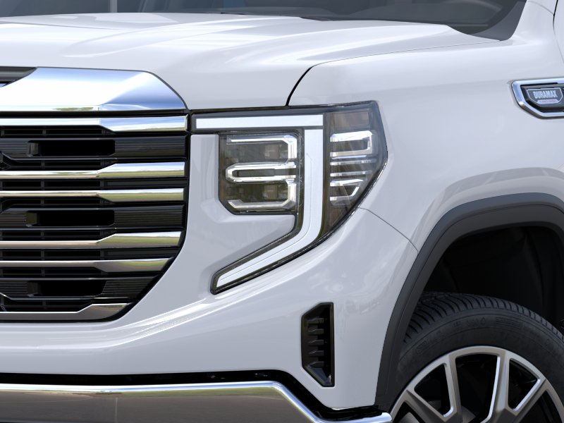 New 2026 Glacier White Tricoat GMC SLT image 45