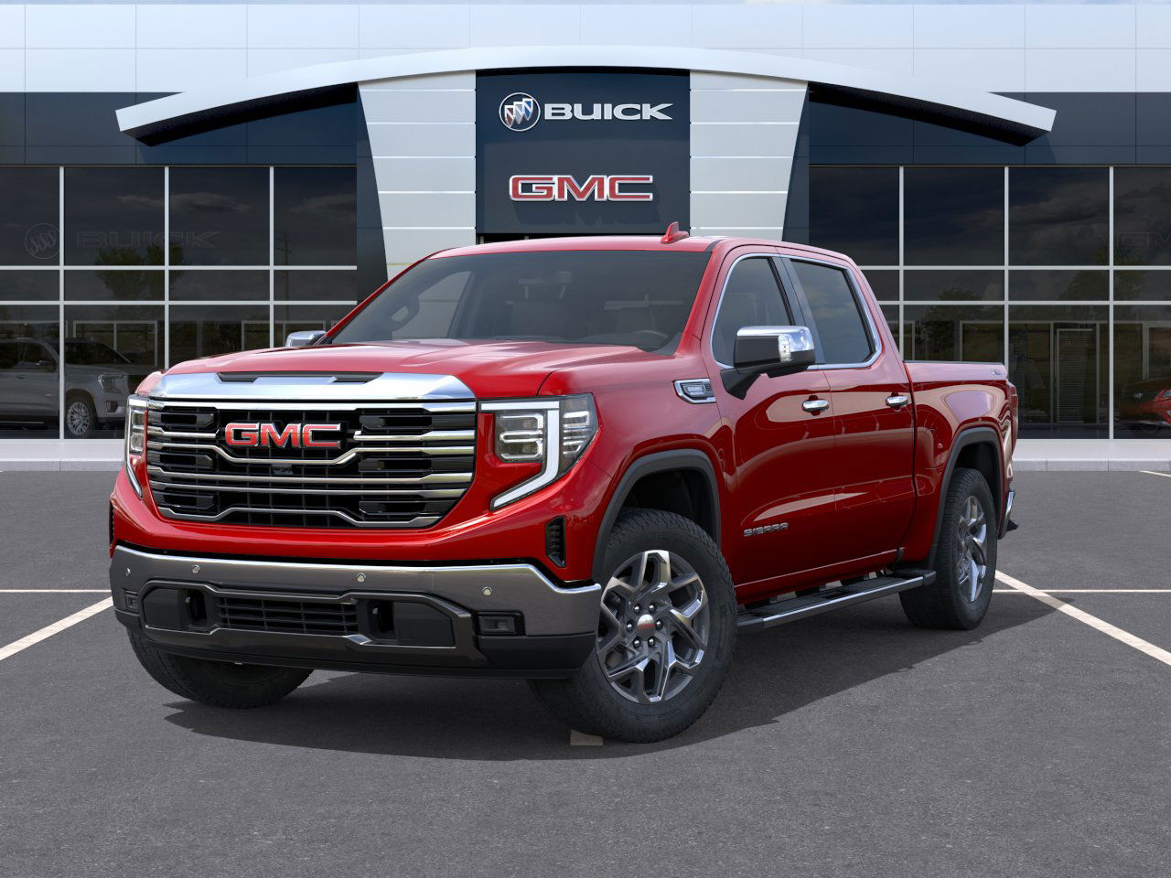 New 2026 Volcanic Red Tintcoat GMC SLT image 38
