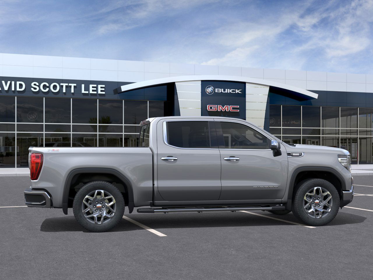 New 2026 Sterling Metallic GMC SLT image 5