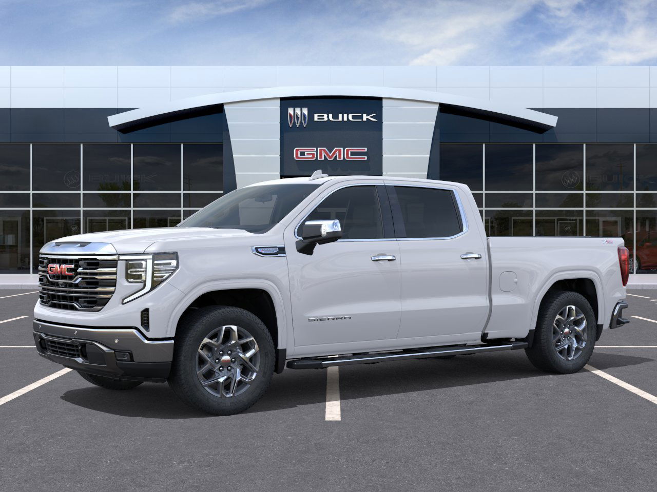 New 2026 Summit White GMC SLT image 26