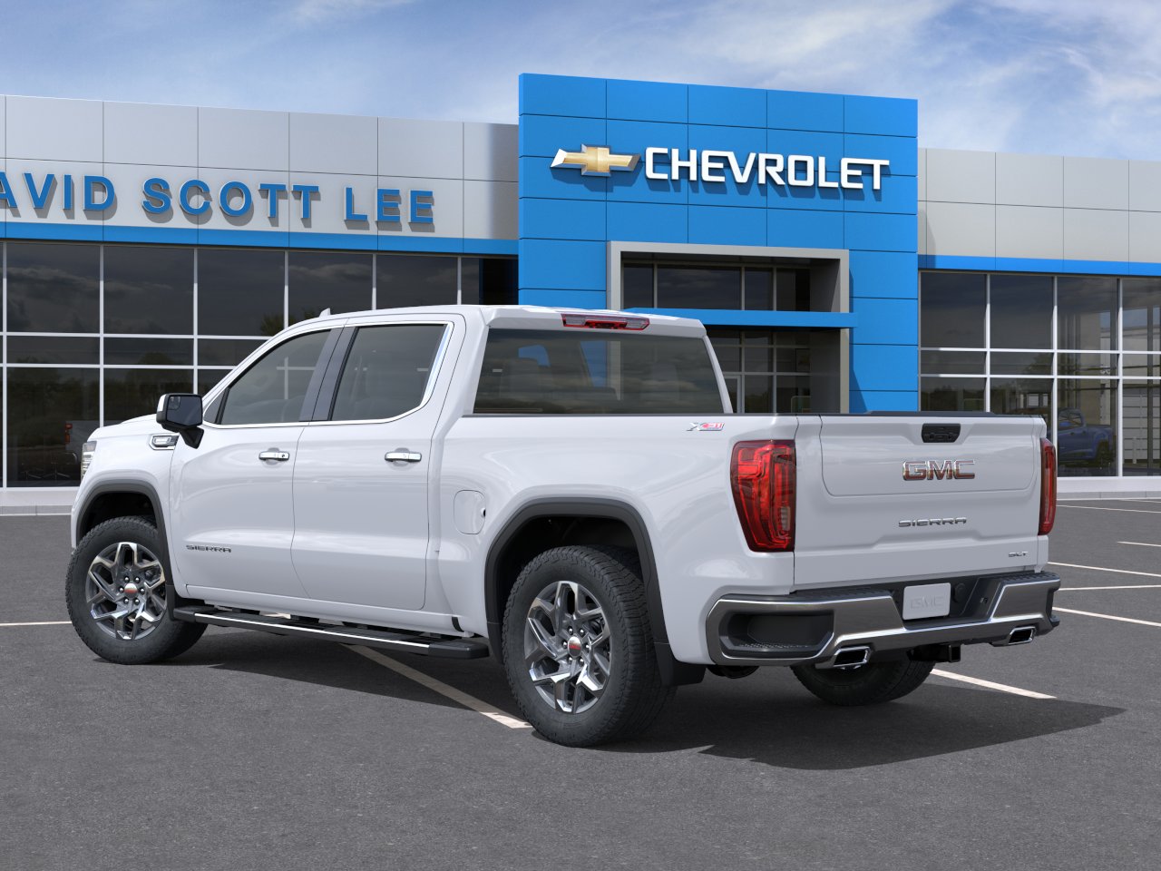 New 2026 Summit White GMC SLT image 3