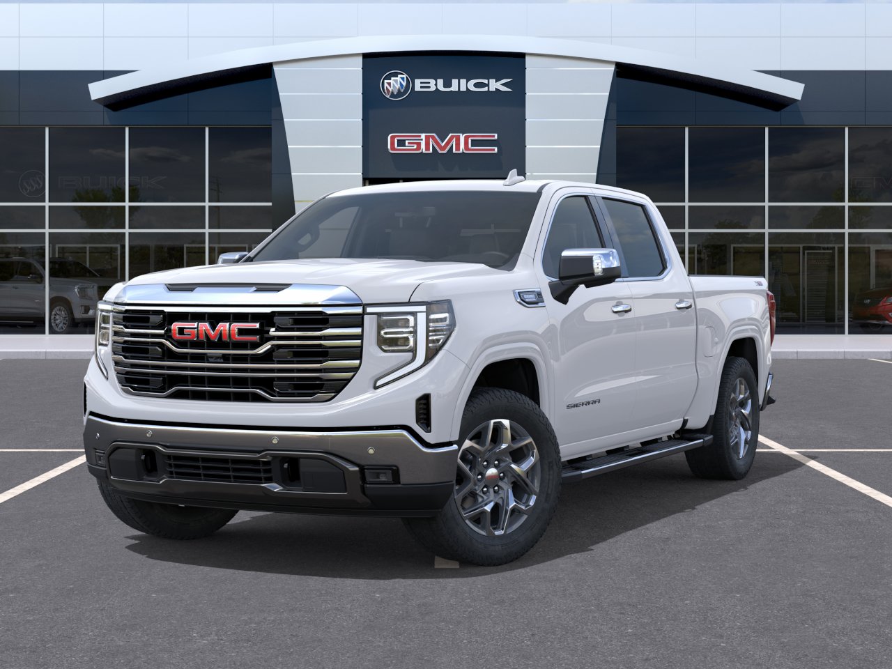 New 2026 Summit White GMC SLT image 30