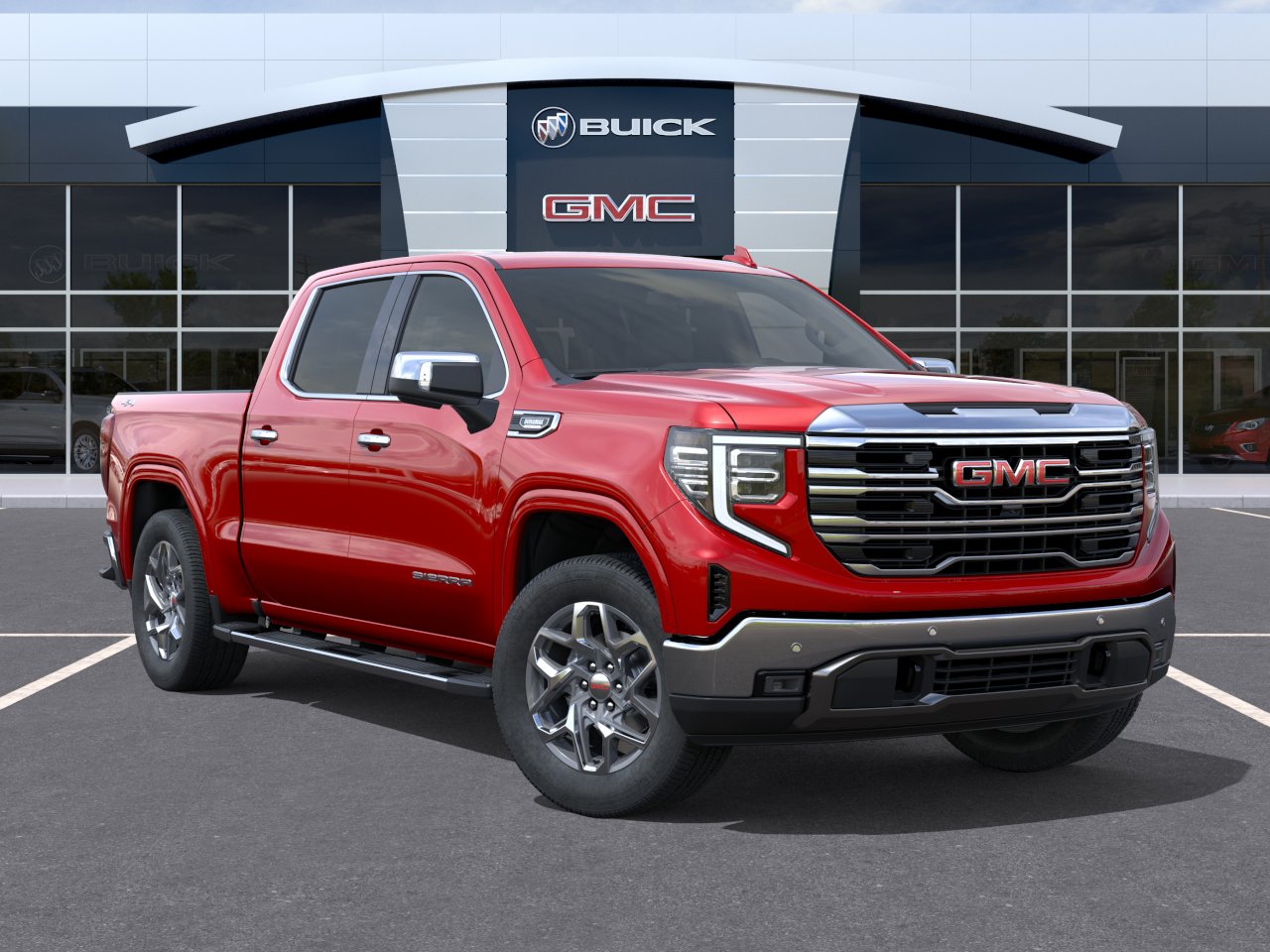 New 2026 Volcanic Red Tintcoat GMC SLT image 31
