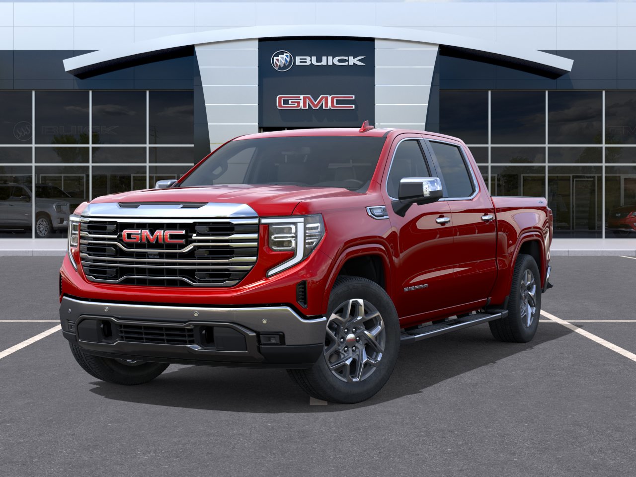 New 2026 Volcanic Red Tintcoat GMC SLT image 30