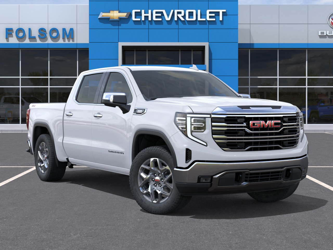 New 2026 Summit White GMC SLT image 25