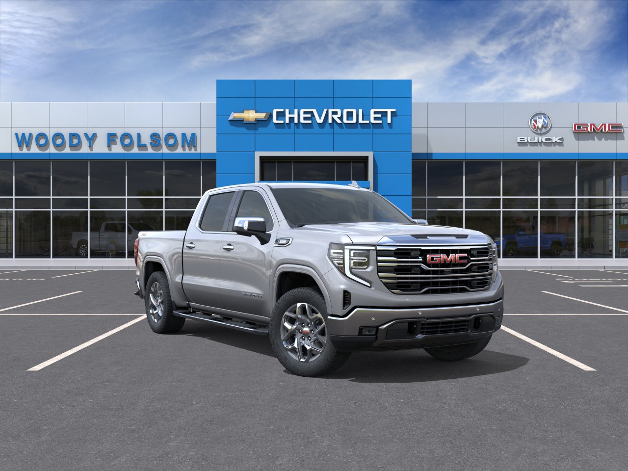New 2026 Sterling Metallic GMC SLT image 21