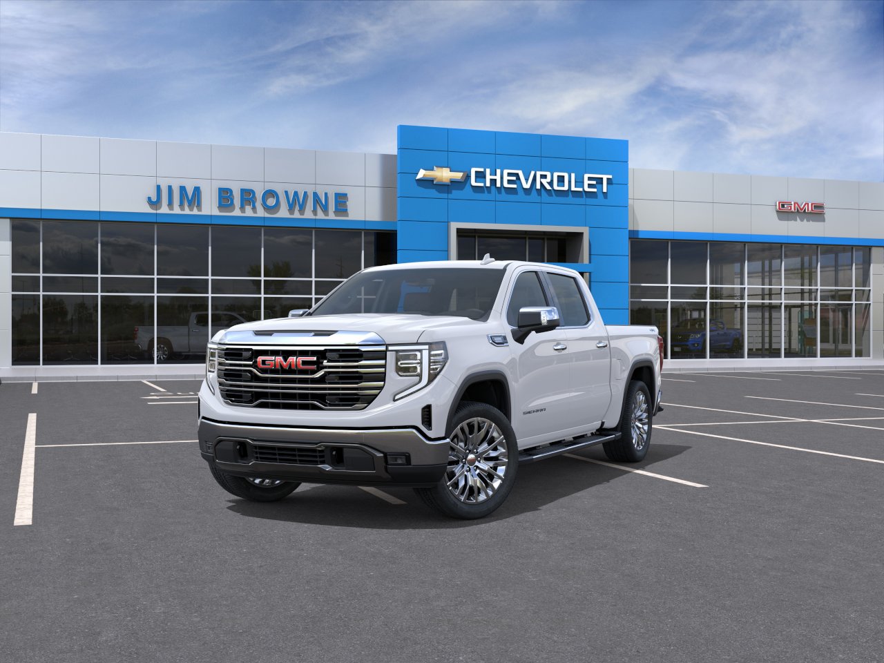 New 2026 Summit White GMC SLT image 33