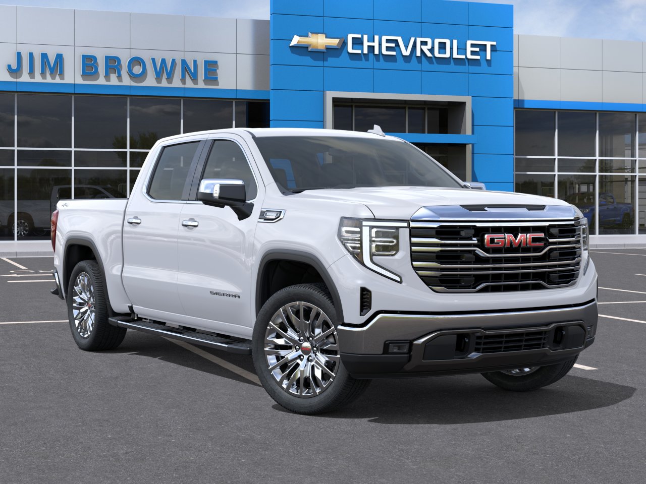 New 2026 Summit White GMC SLT image 32