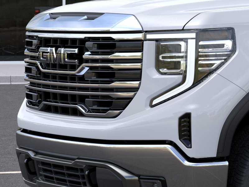 New 2026 Glacier White Tricoat GMC SLT image 38