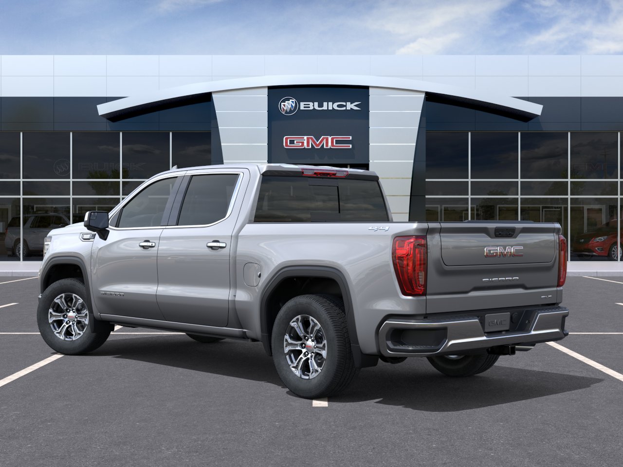 New 2026 Sterling Metallic GMC SLT image 3