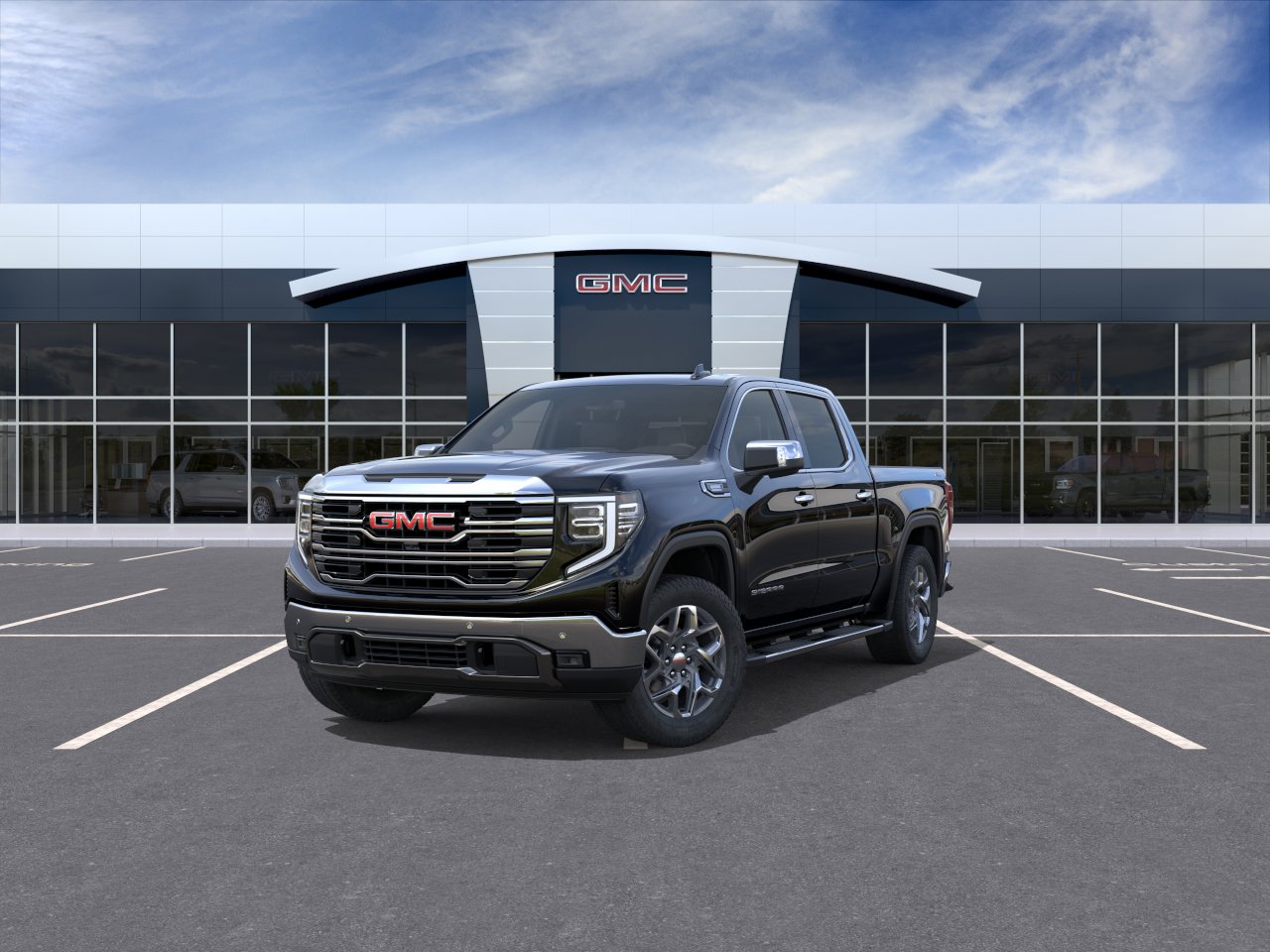 New 2026 Onyx Black GMC SLT image 32